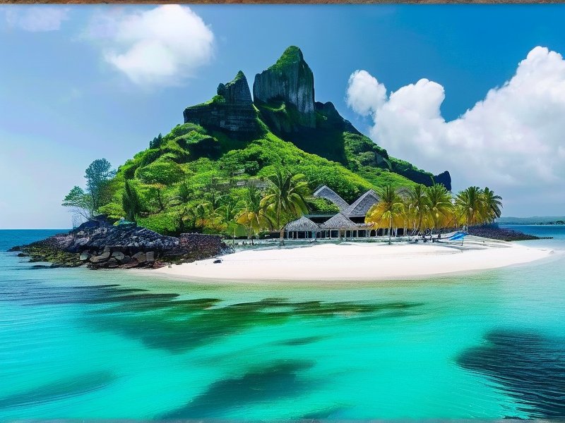 热带岛屿爆红挑战：揭秘现象级短视频的奥秘